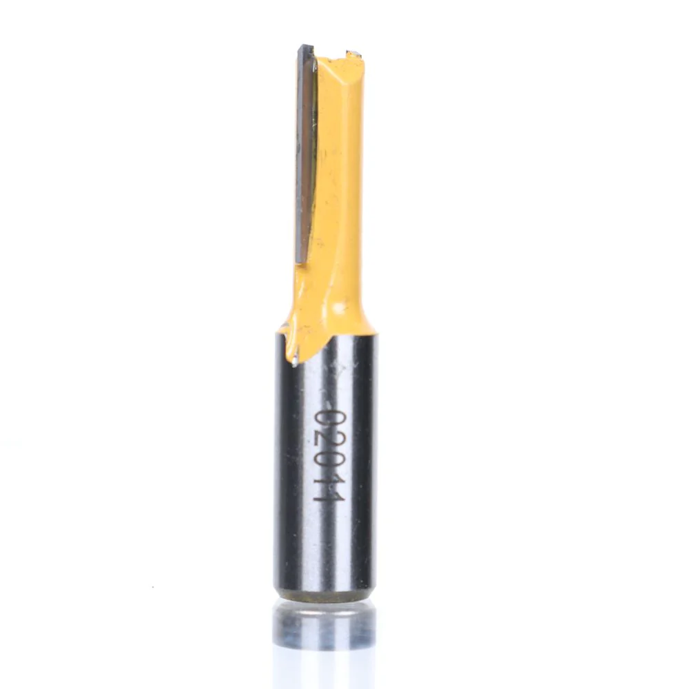 Workshop Tools 3/8in Straight Router Bit (1/2in Shank) – 02011
