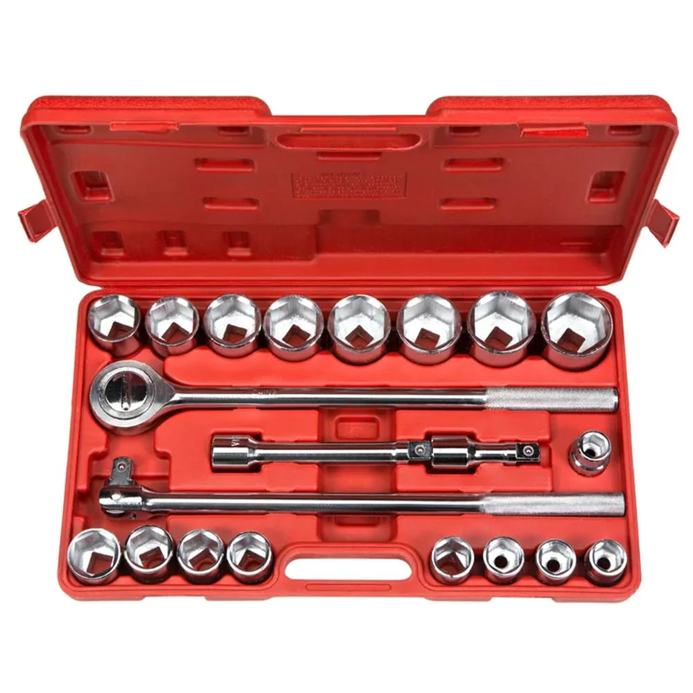 King 21pc 3/4in Dr Metric Socket Set – 0435-0