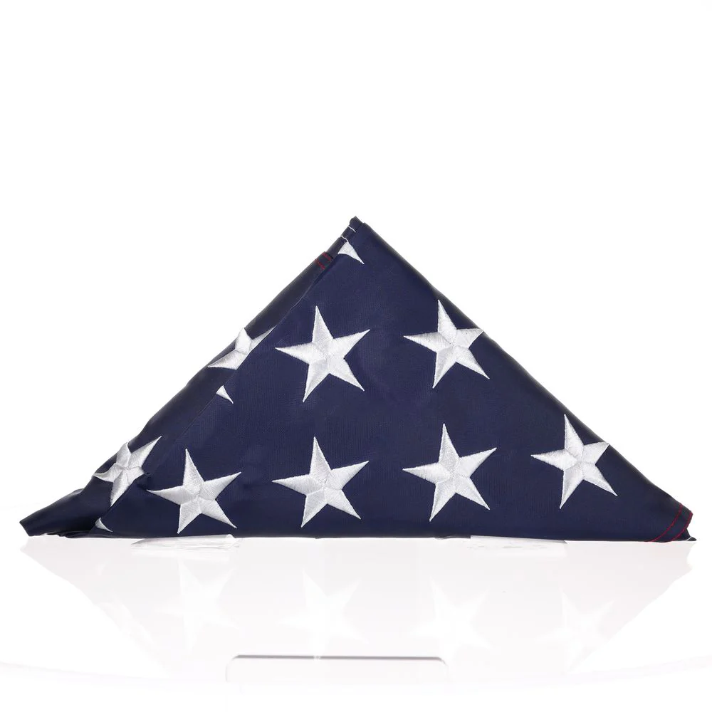Workshop Tools 4ft x 6f Embroidered American Flag – 04600