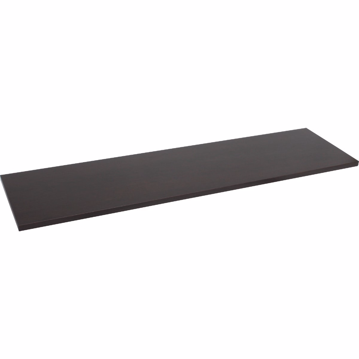Knape & Vogt 8 In. x 48 In. Espresso All-Purpose Shelf