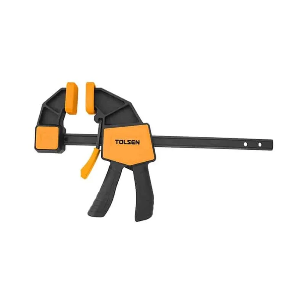 Tolsen 6in Quick Release Ratcheting Trigger Clamp – 10360