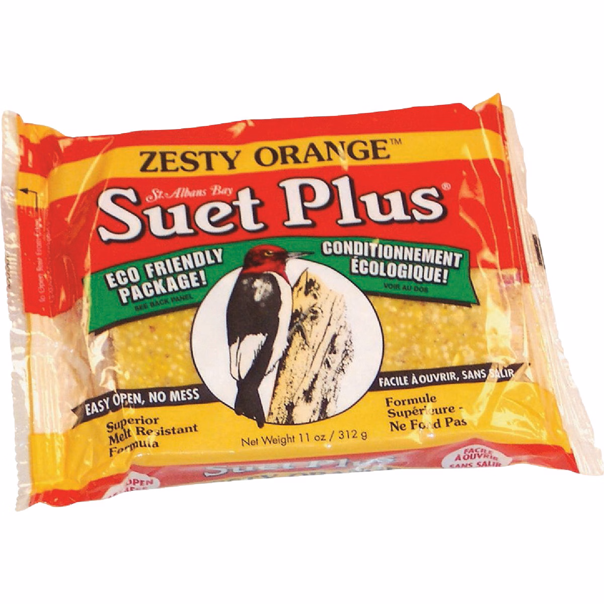 Suet Plus 11 Oz. Zesty Orange Suet