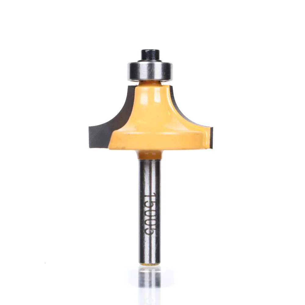 Workshop Tools 1/4in Round Over Router Bit (1/4in Shank) – 15005