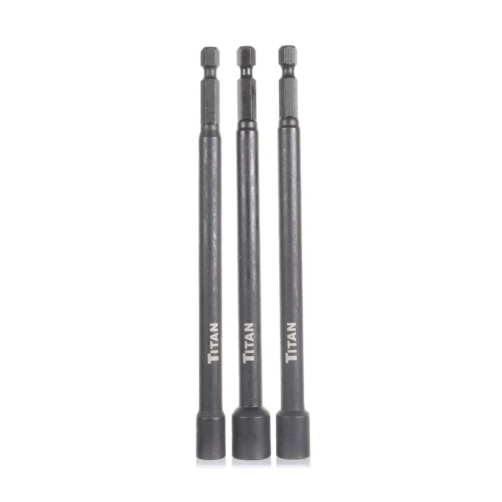 Titan 3pc 6in SAE Nut Drivers – 16106
