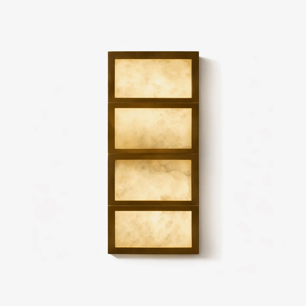 Alabaster Cascade Alabaster Wall Light