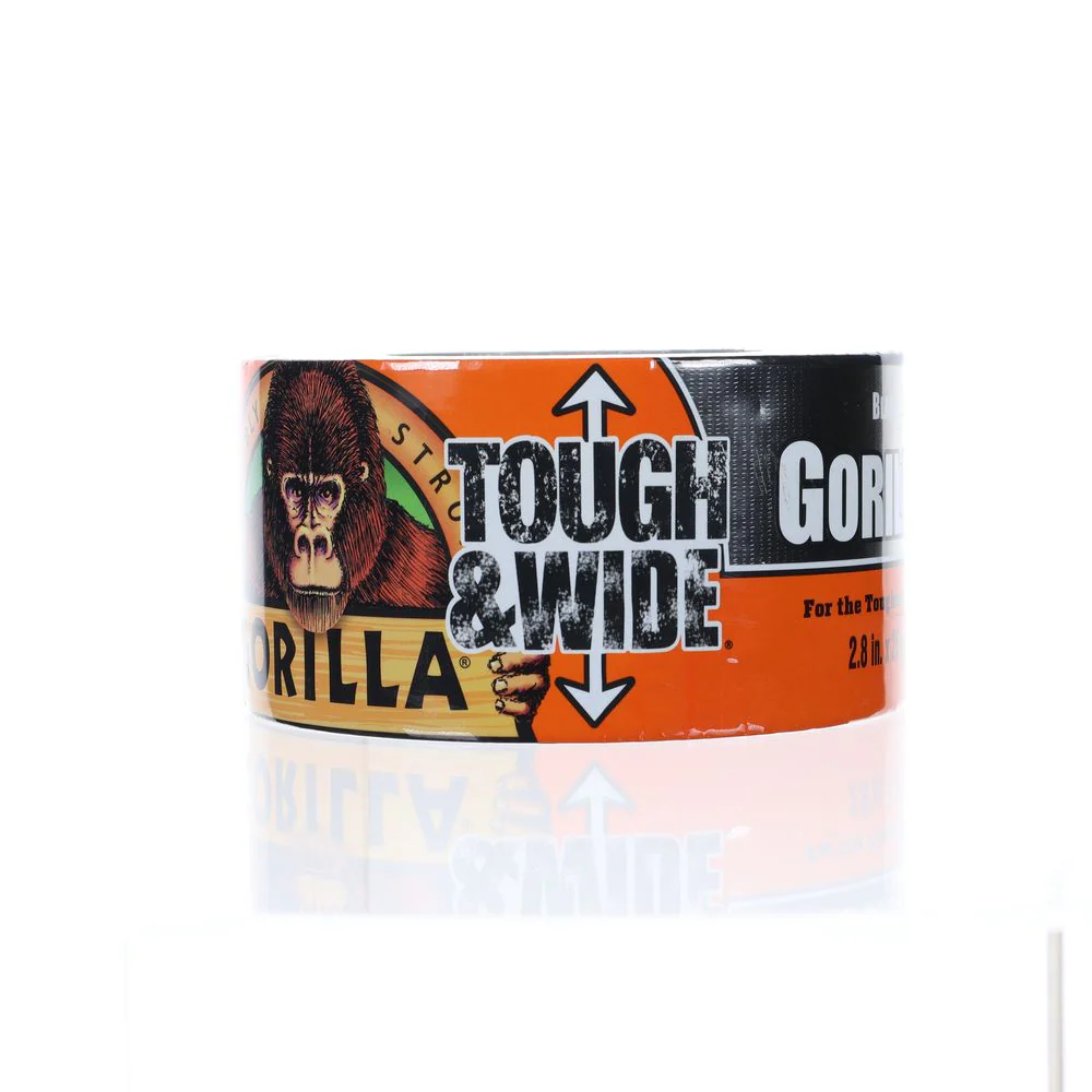 Tough & Wide Gorilla Tape 2.8in x 25yd – 106425