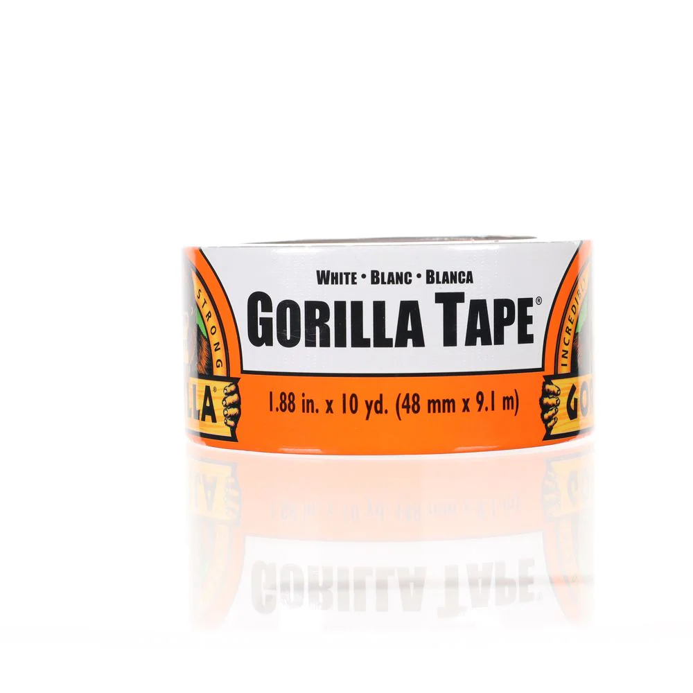White Gorilla Tape 1.88in x 10yd – 6010002