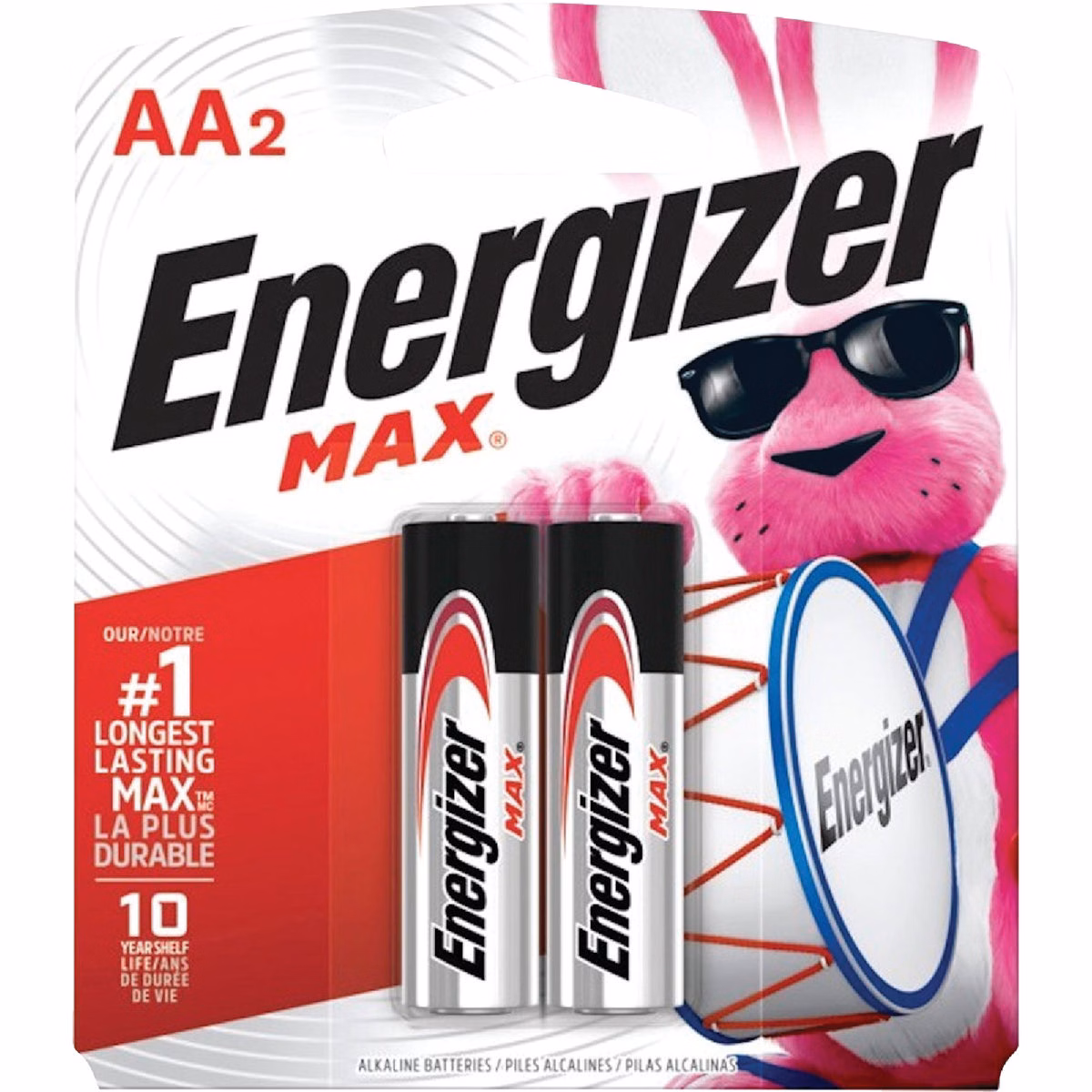 Energizer Max AA Alkaline Battery (2-Pack)