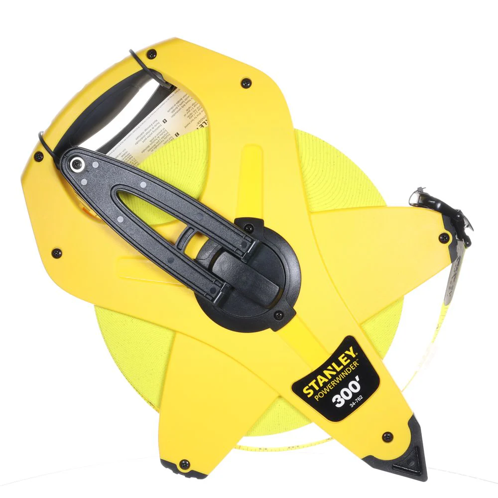 Stanley 300ft PowerWinder Measuring Tape – 34-762