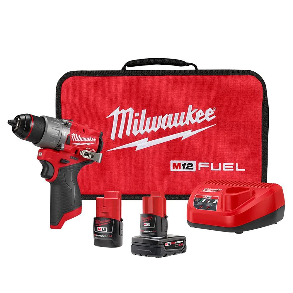 Milwaukee M12 Fuel 1/2in Hammer Drill – 3404-22