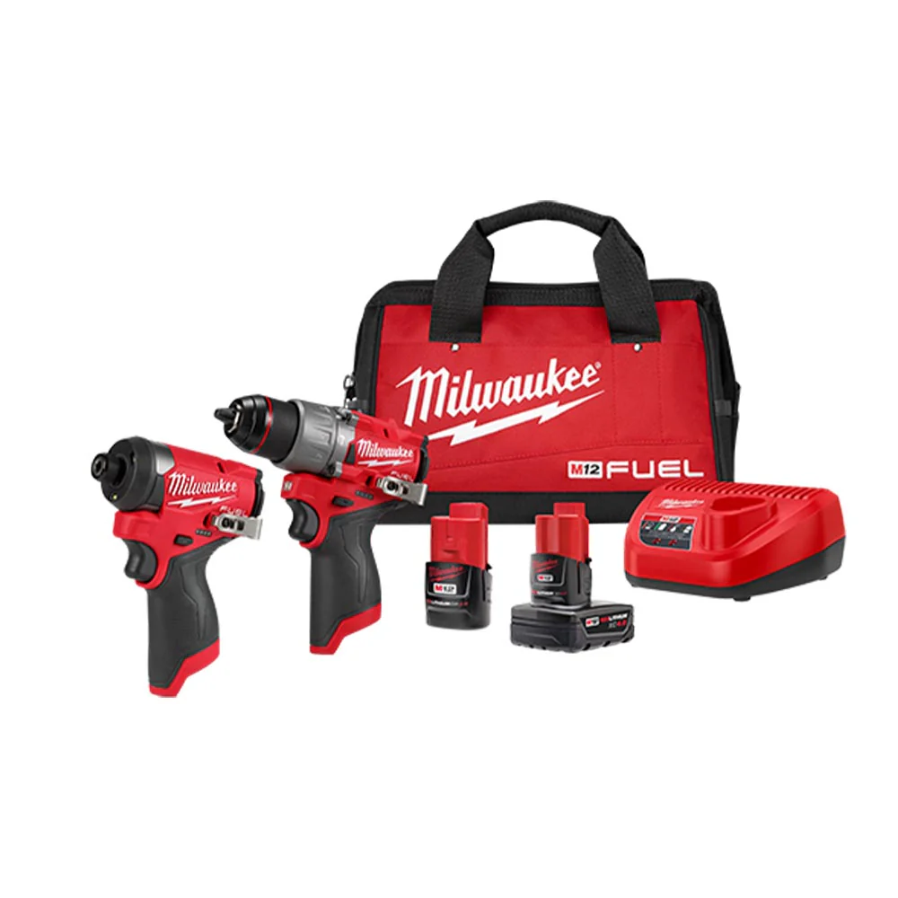 Milwaukee M12 Fuel Drill and Impact Driver Set – 3497-22
