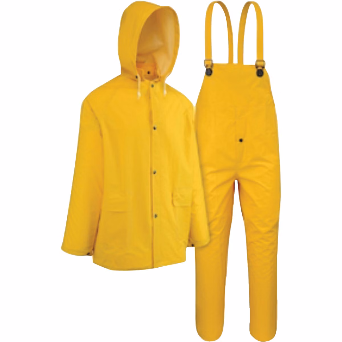 Boss XL 3-Piece Yellow PVC Rain Suit