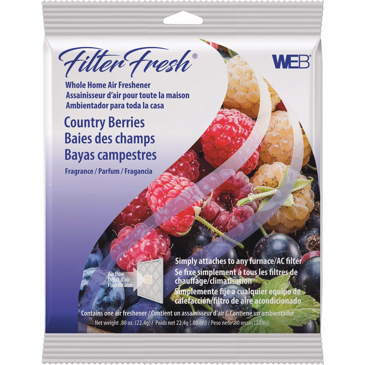 Web FilterFresh Furnace Air Freshener, Country Berry