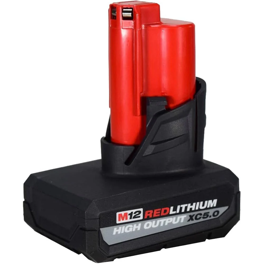 Milwaukee M12 REDLITHIUM High Output XC 5ah Battery – 48-11-2450
