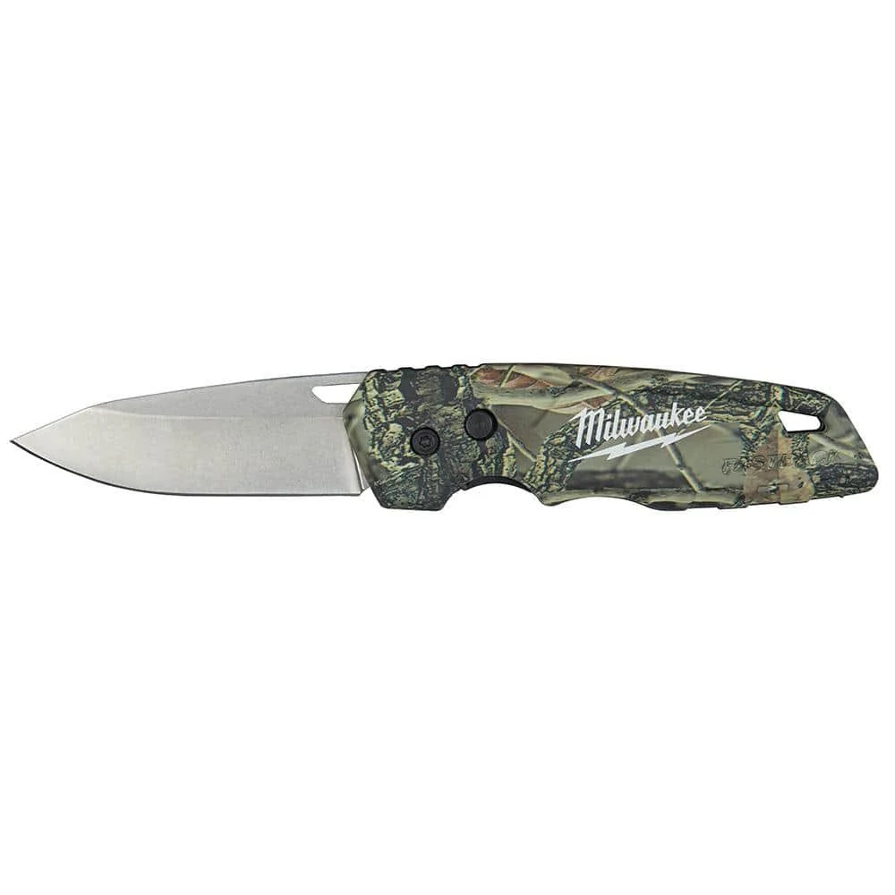 Milwaukee Camo Fastback Knife – 48-22-1524