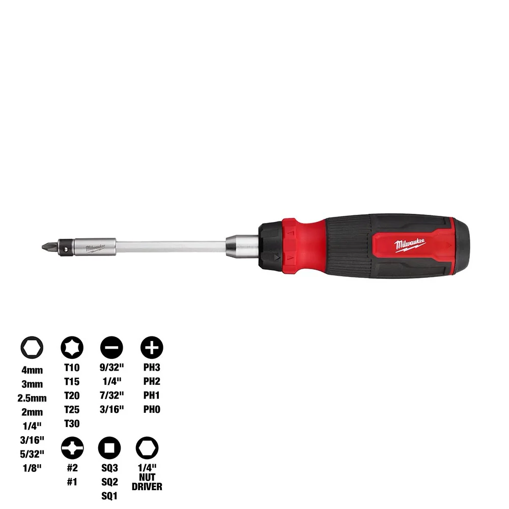 Milwaukee 27-in-1 Multi-Bit Screwdriver – 48-22-2904