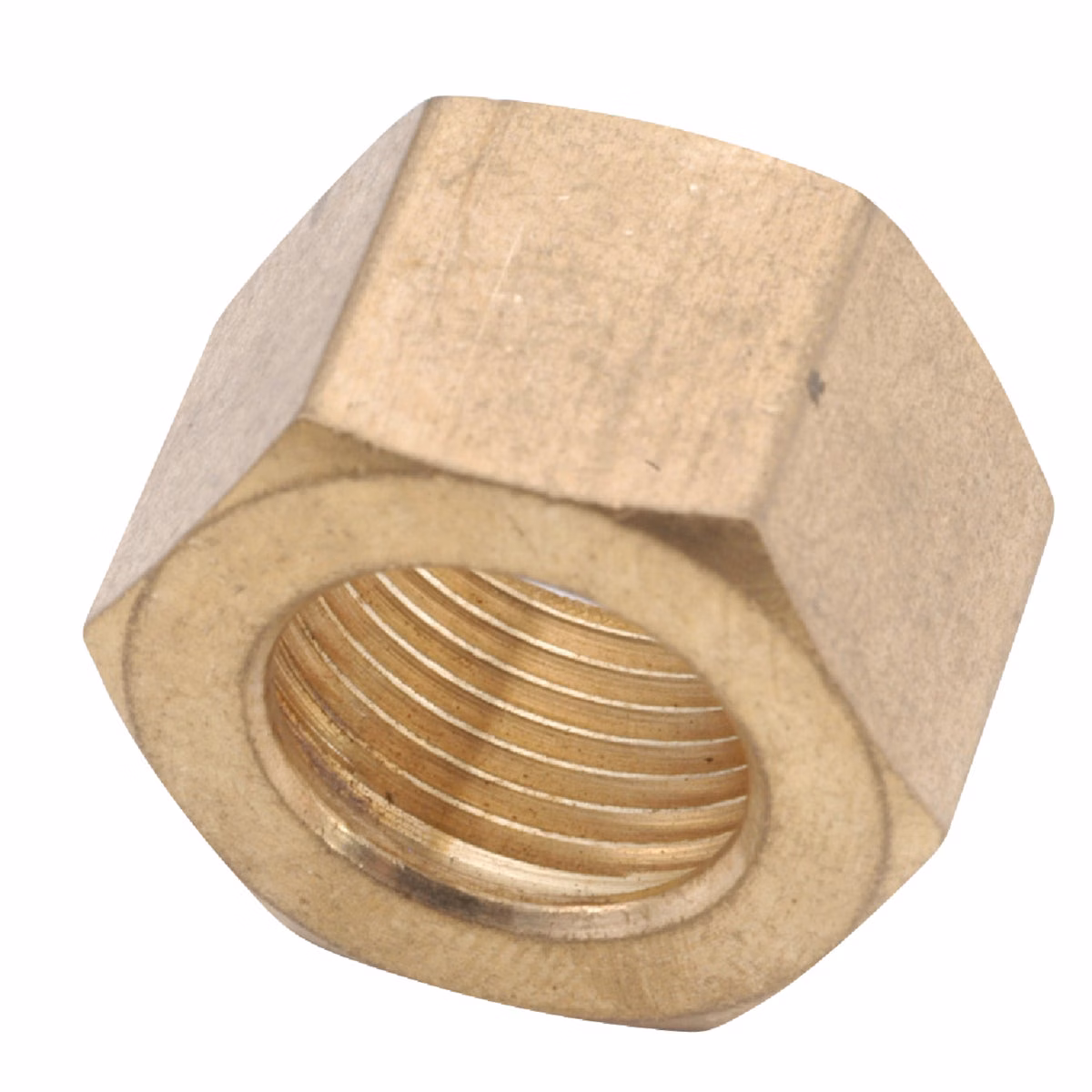 Anderson Metals 1/8 In. Brass Compression Nut (3-Pack)