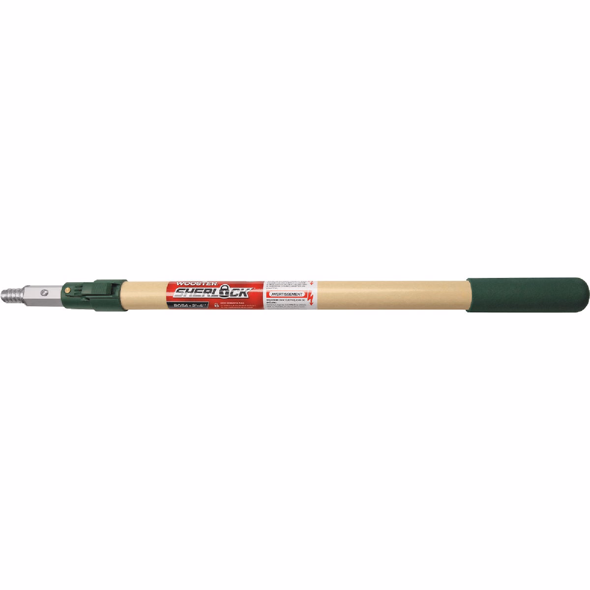 Wooster Sherlock 2 Ft. To 4 Ft. Aluminum/Fiberglass Extension Pole