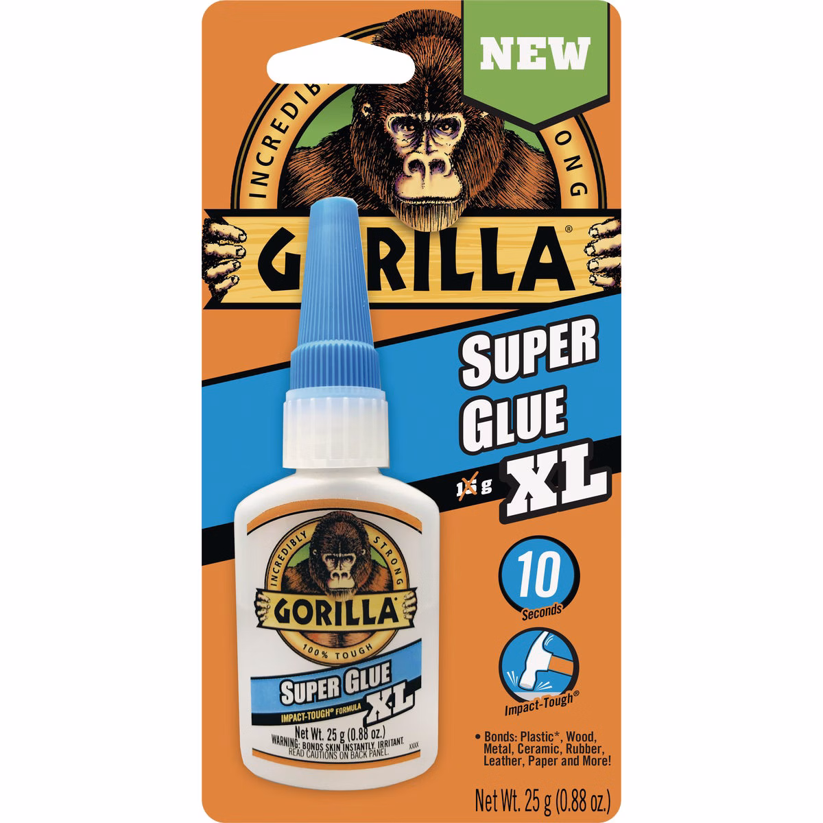 Gorilla 0.88 Oz. Super Glue XL