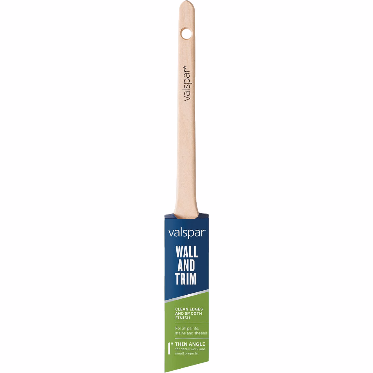 Valspar 1 In. Wall & Trim Thin Angle Sash Brush