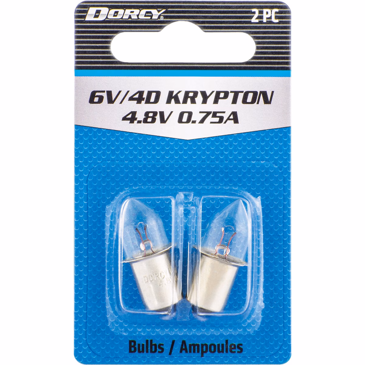 Dorcy Active Series Krypton 4.8V Flashlight Bulb (2-Pack)