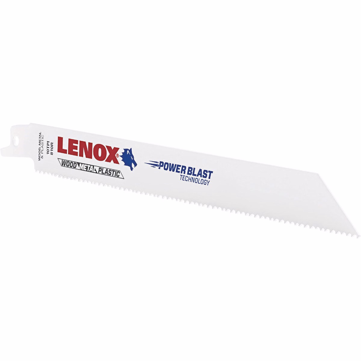 Lenox MULTIWOLF WAVE EDGE 8 In. 10 TPI Multi-Purpose Reciprocating Saw Blade