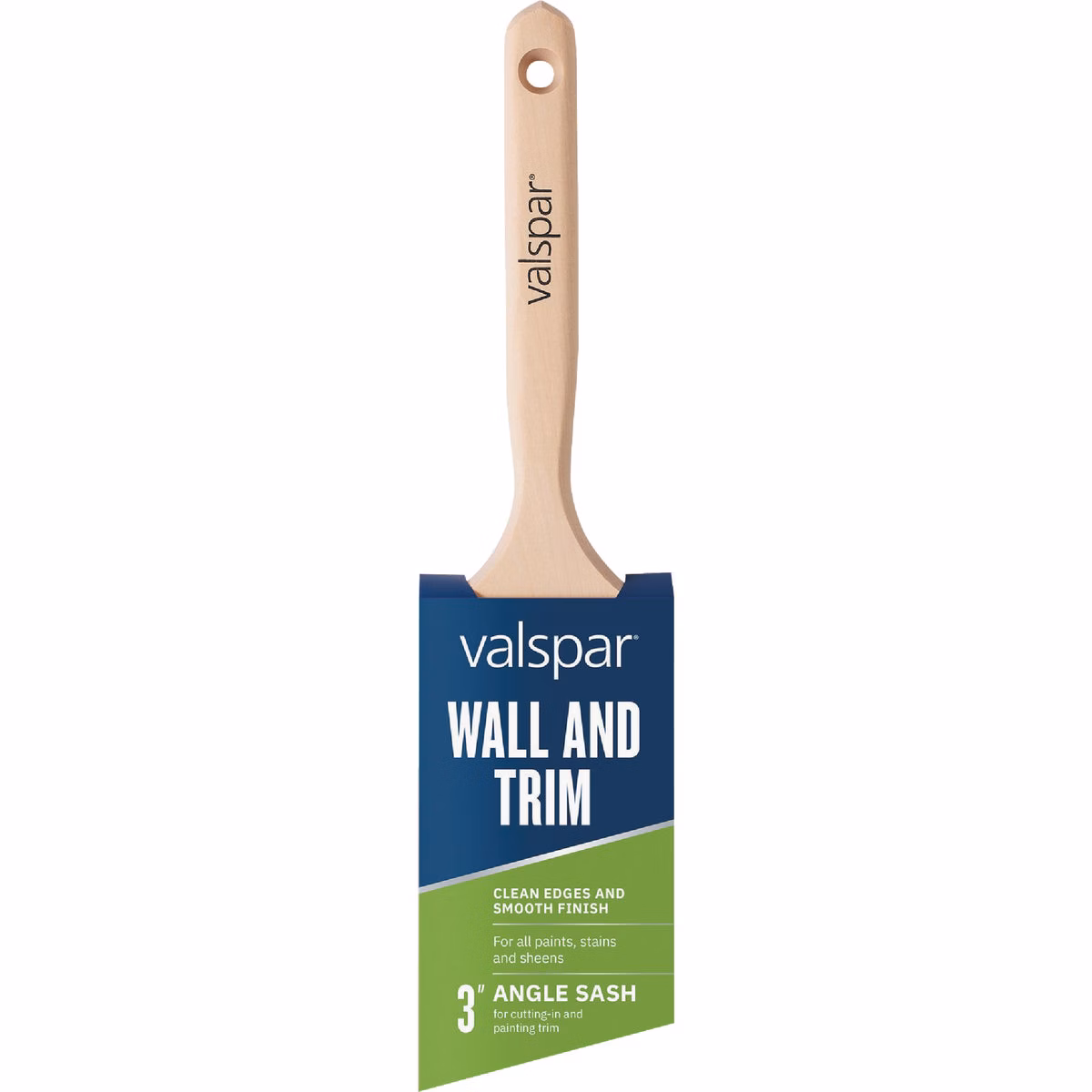 Valspar 3 In. Wall & Trim Angle Sash Brush