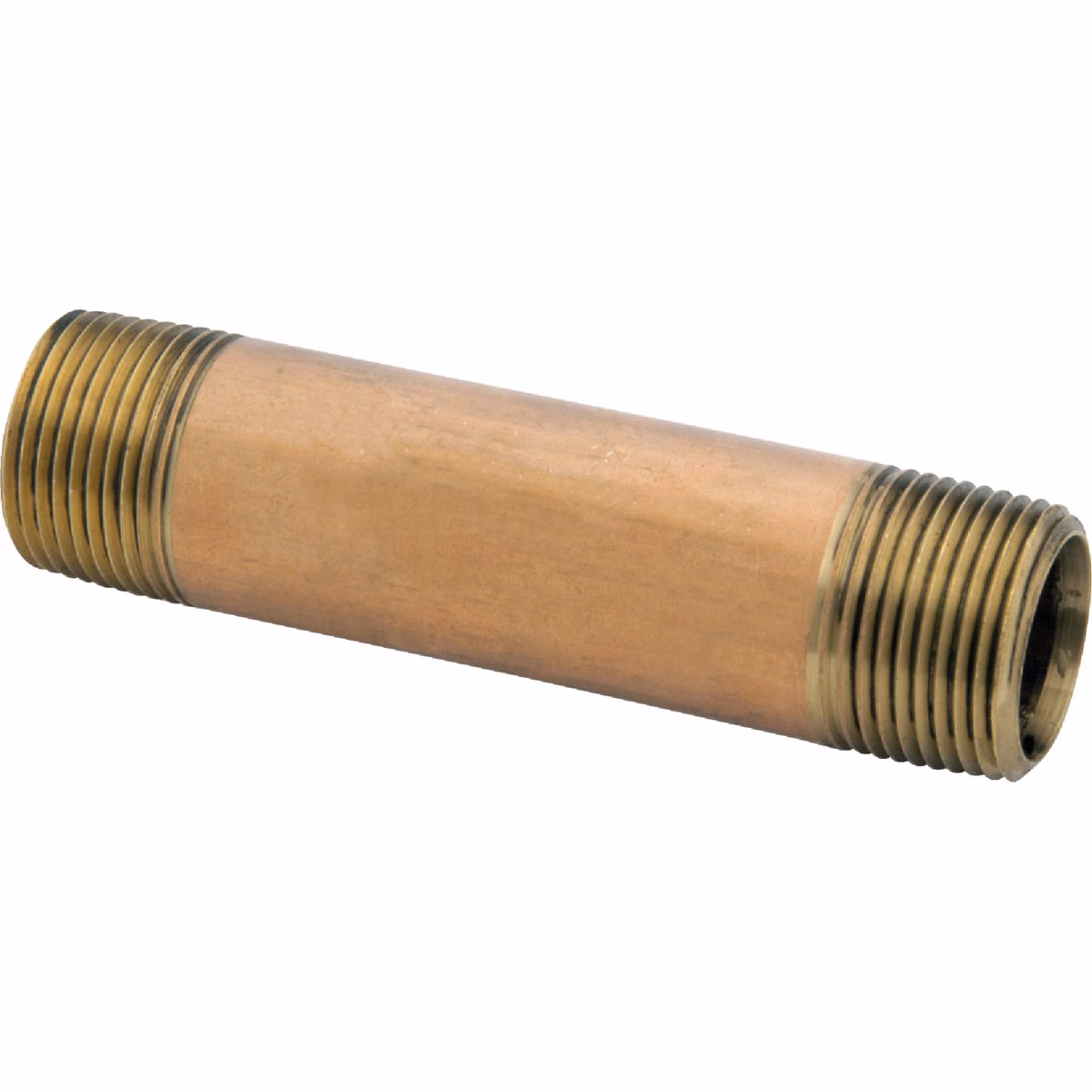 Anderson Metals 3/4 In. x 4 In. Red Brass Nipple
