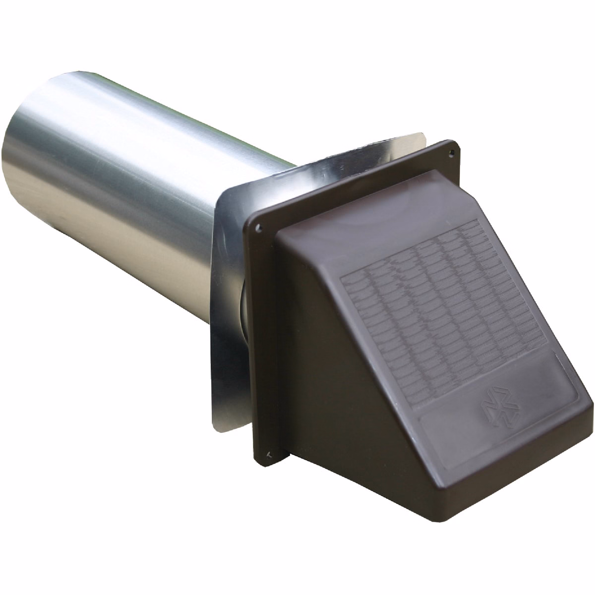 Builder's Best 4 In. Brown Plastic Wide Mouth Dryer Vent Hood