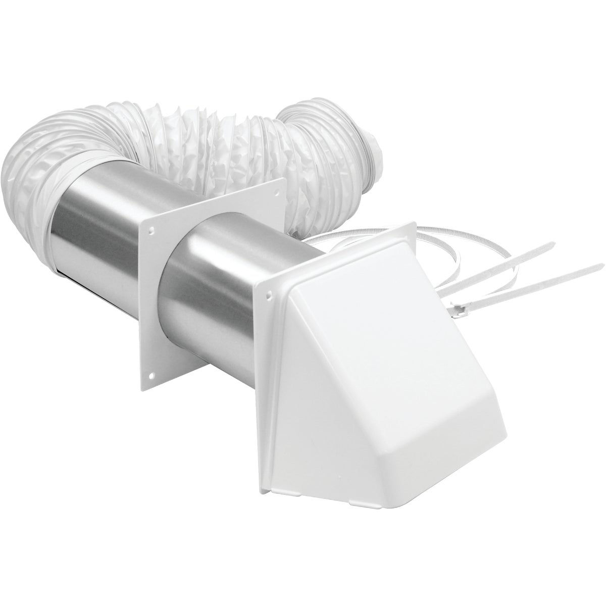 Lambro 4 In. x 8 In. Exhaust Bath Fan Vent Kit (6-Piece)