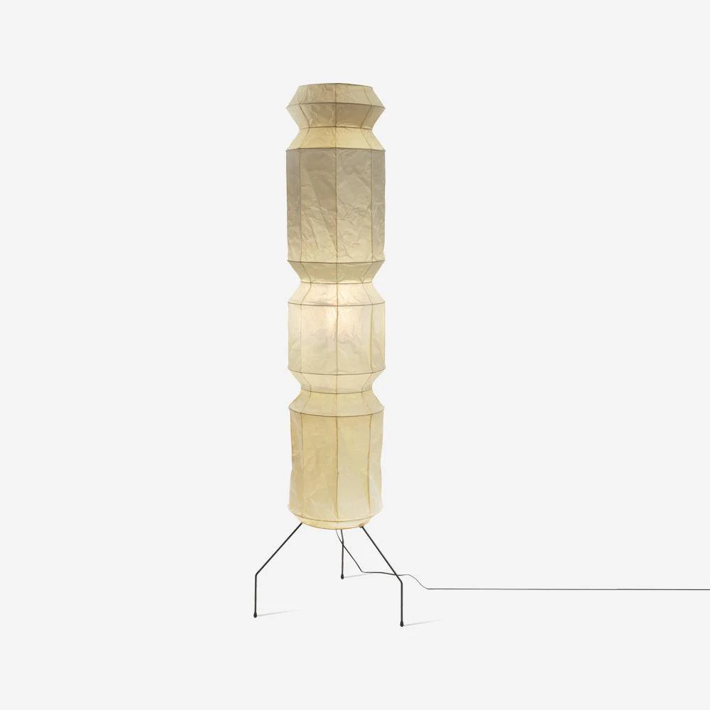 Akari UF4-L6 Floor Lamp 20.4″- 74″