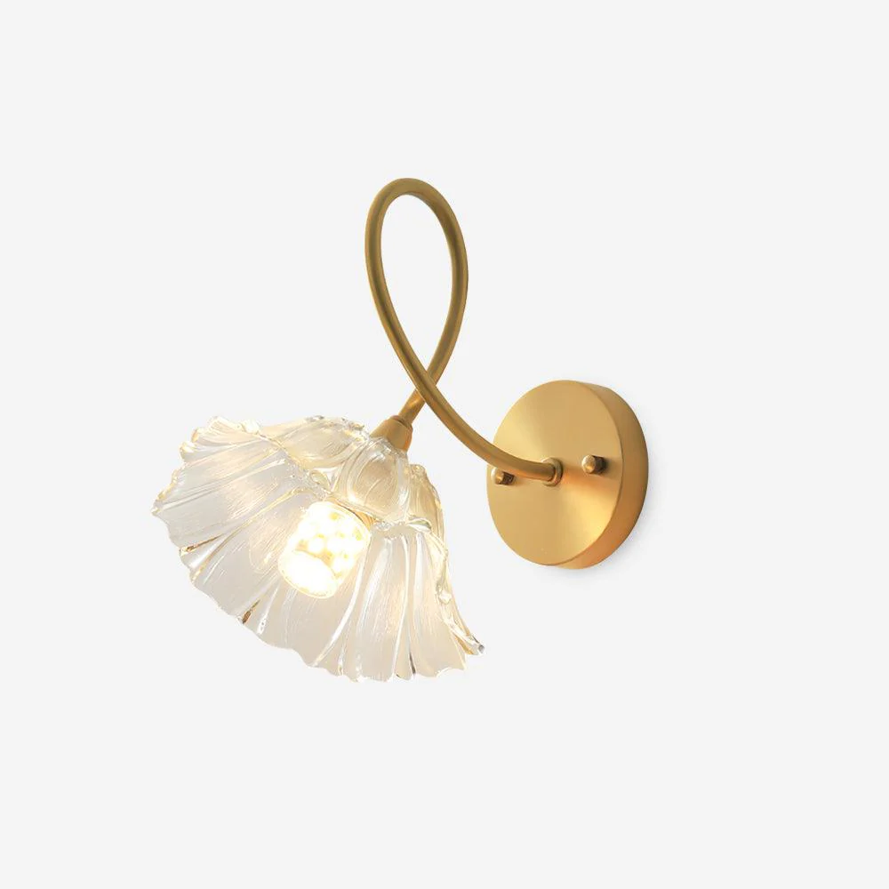 Century Lotus Leaf Wall Lamp