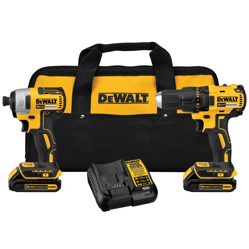 Dewalt 20v MAX Drill and Impact Driver Combo – DCK277C2