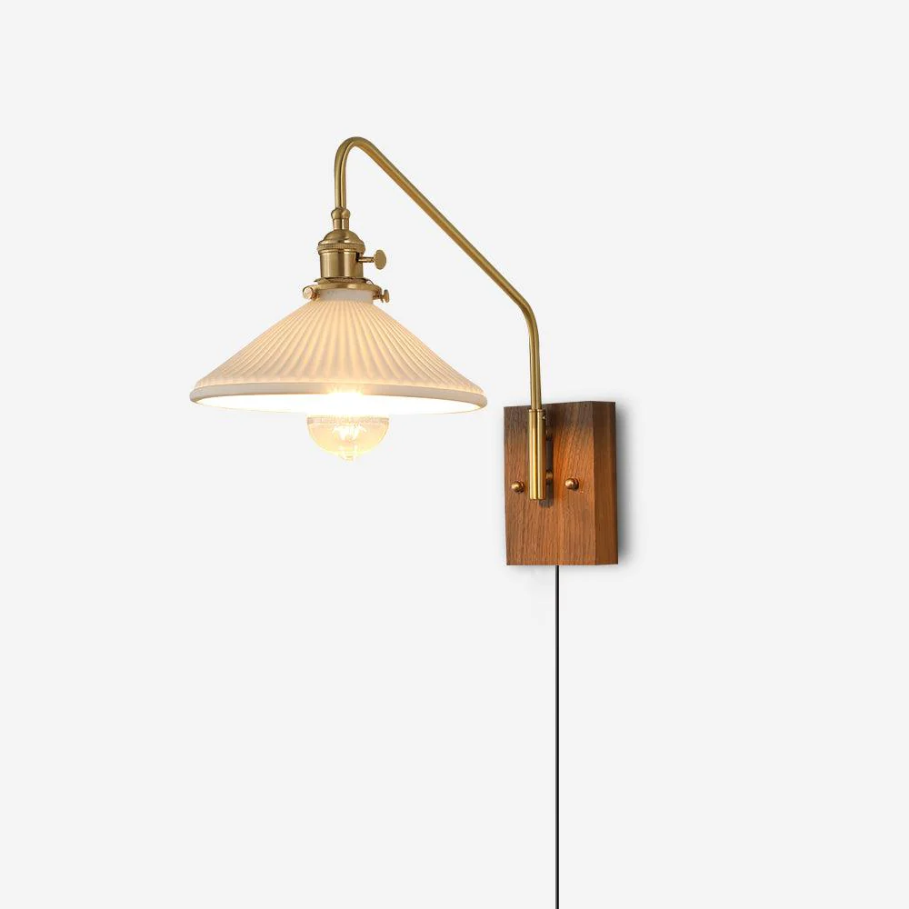 Retro Kelsey Plug In Wall Light