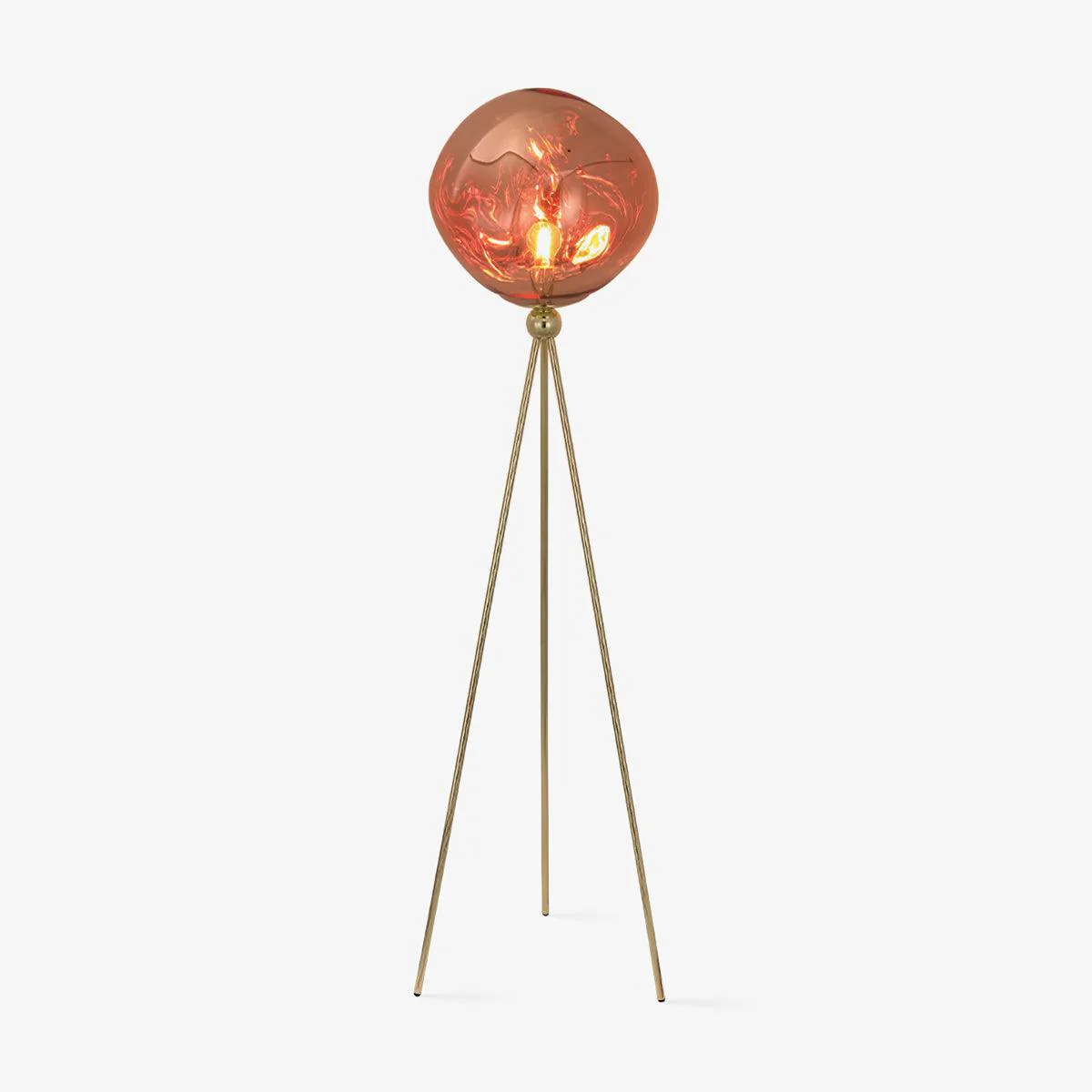 Tripod Rock Lava Floor Lamp