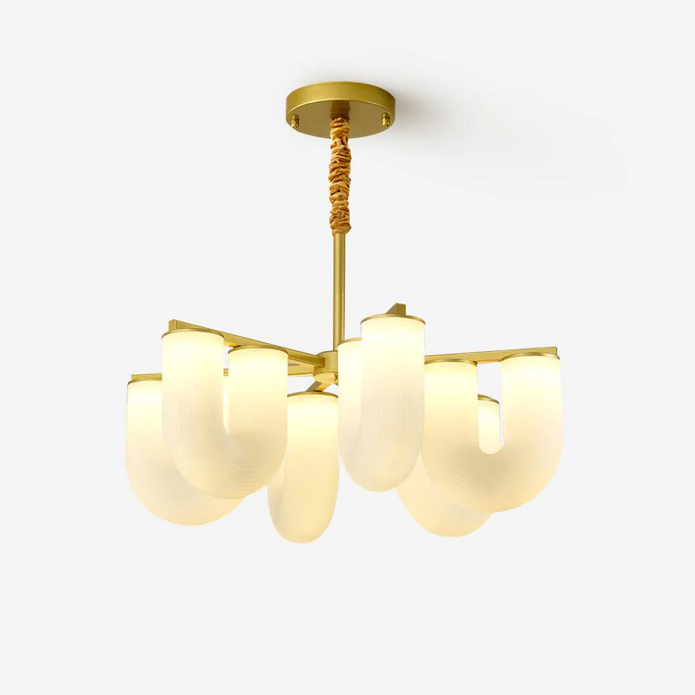 U Shaped Chandelier