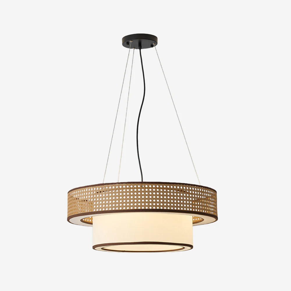 Wicker Chandelier