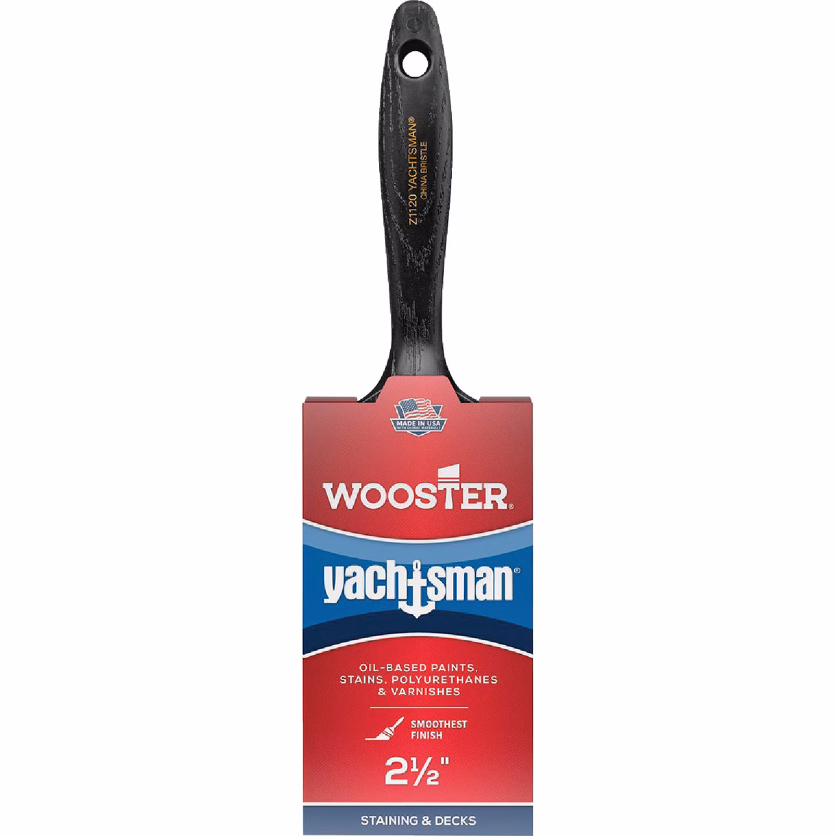 Wooster Yachtsman Varnish 2-1/2 In. Flat Paint Brush