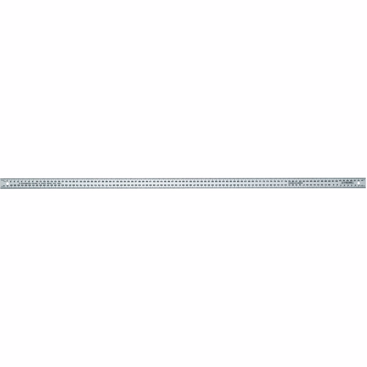 Johnson Level 36 In. Aluminum Metric Meterstick Straight Edge Ruler