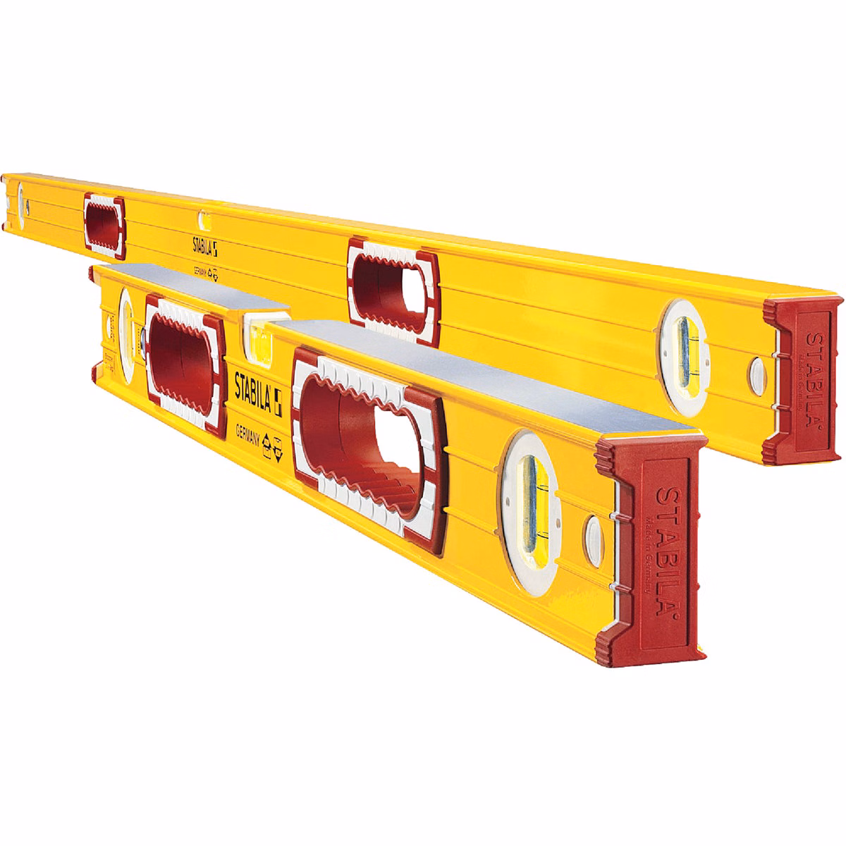 Stabila 58 In. and 32 In. Aluminum Heavy-Duty Level Set
