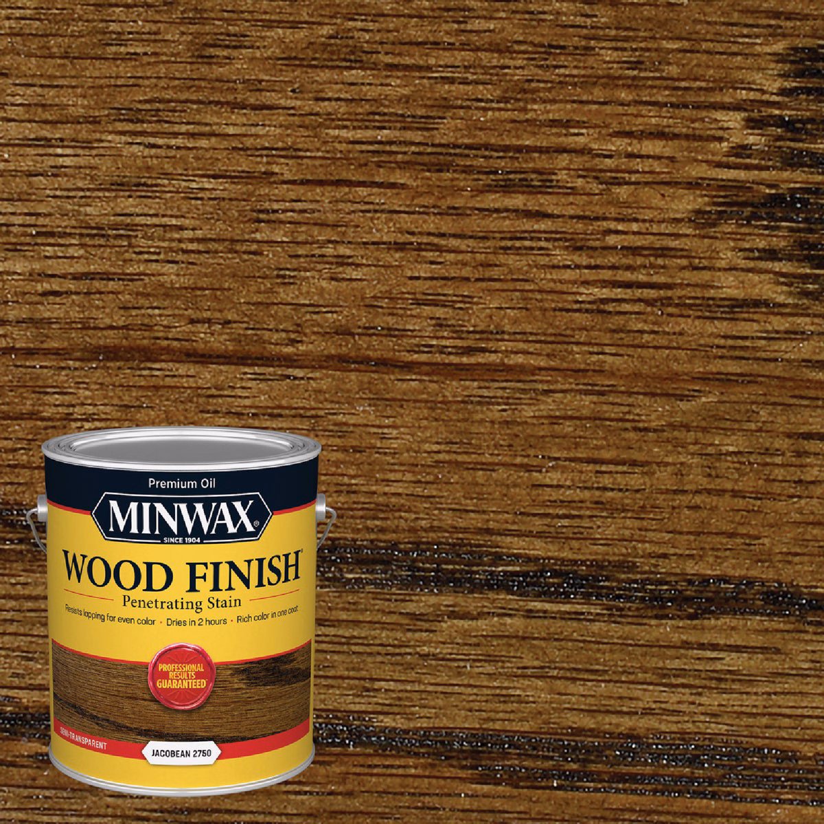 Minwax Wood Finish VOC Penetrating Stain, Jacobean, 1 Gal.