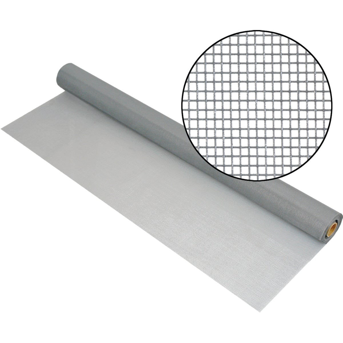 Phifer 48 In. x 100 Ft. Gray Premium Fiberglass Mesh Screen Cloth