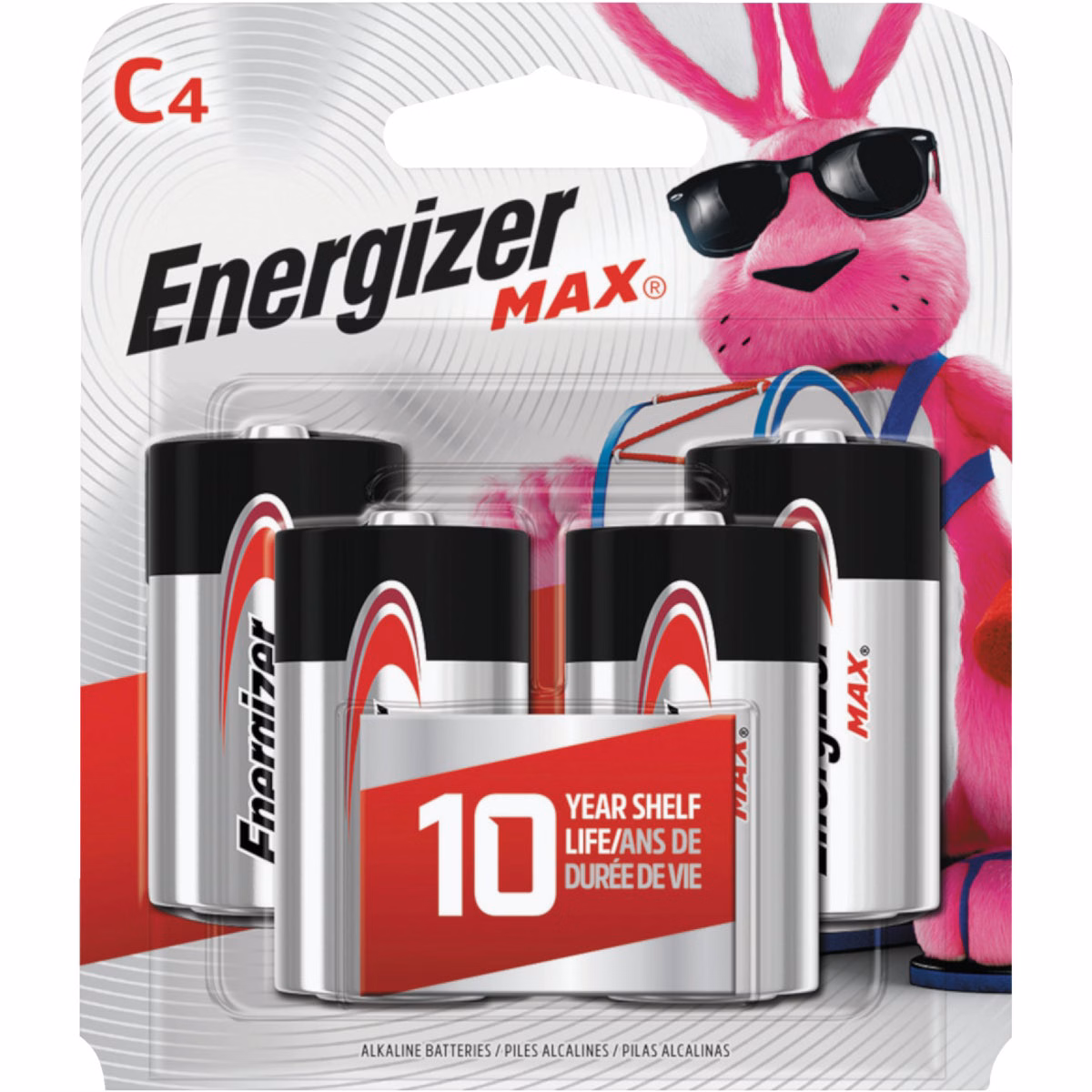 Energizer Max C Alkaline Battery (4-Pack)