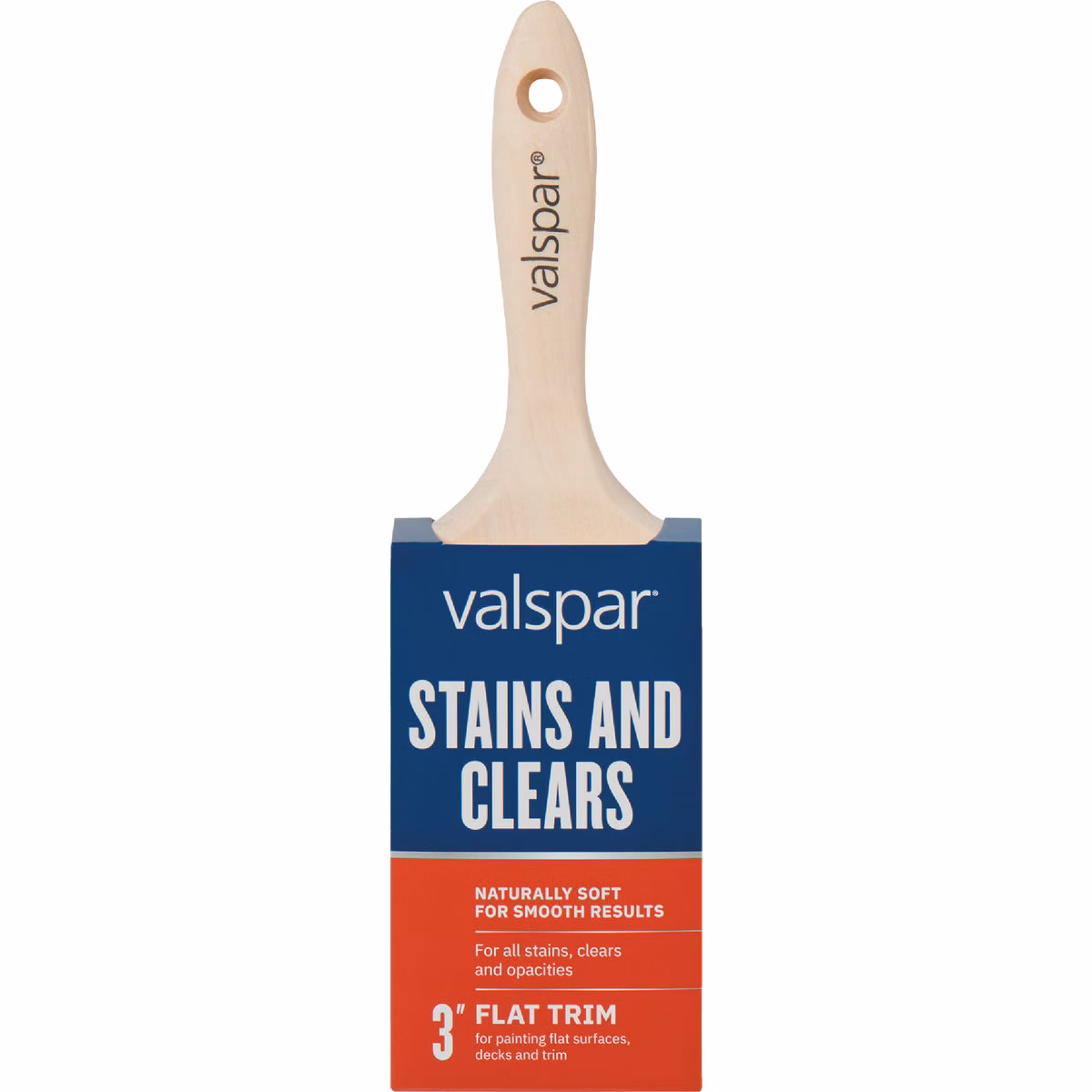 Valspar 3 In. All Stains Flat Trim Brush