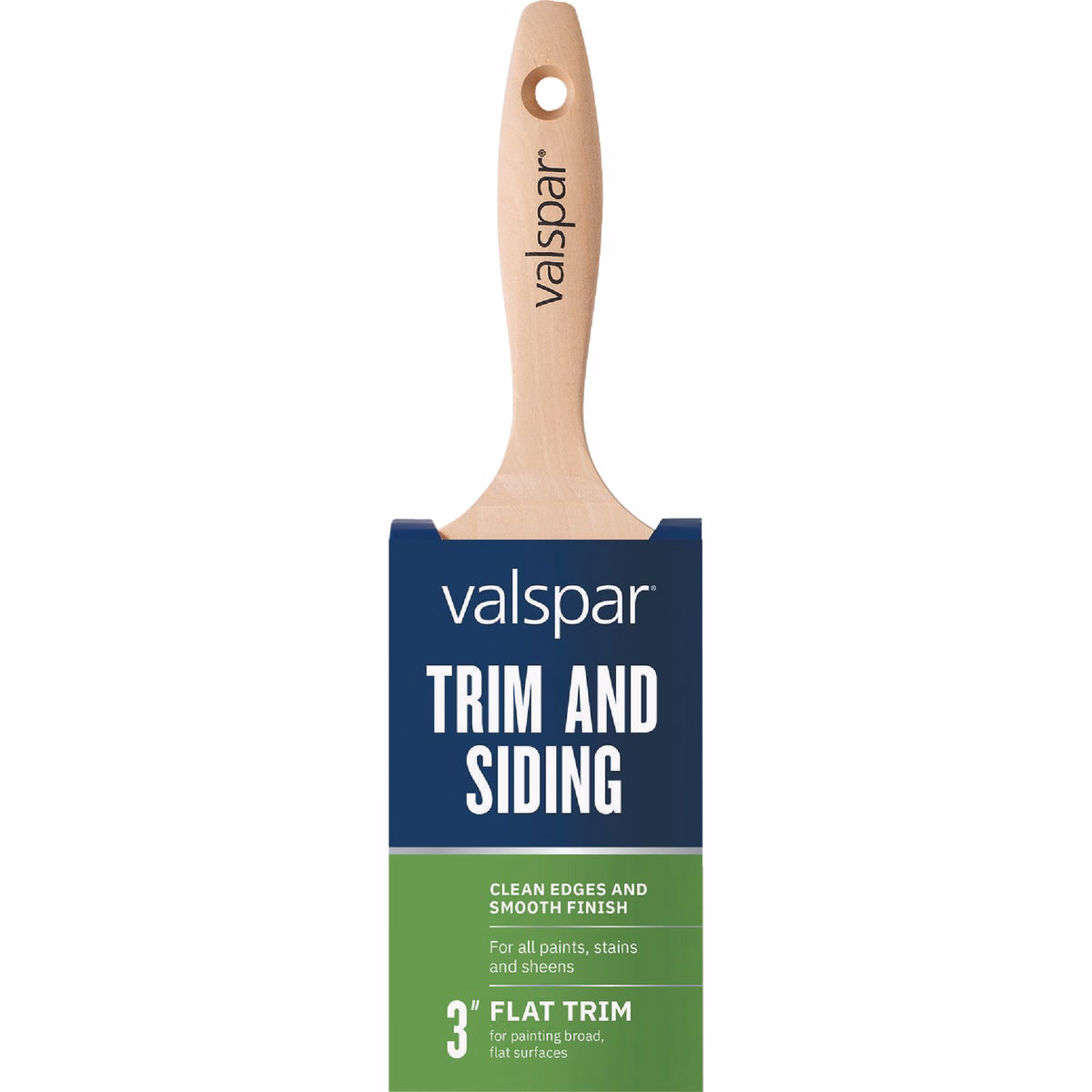 Valspar 3 In. Wall & Trim Flat Trim Brush