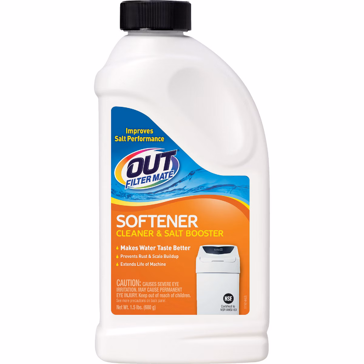 OUT Filter-Mate 1-1/2 Lb. Powder Water Softener Cleaner and Salt Booster