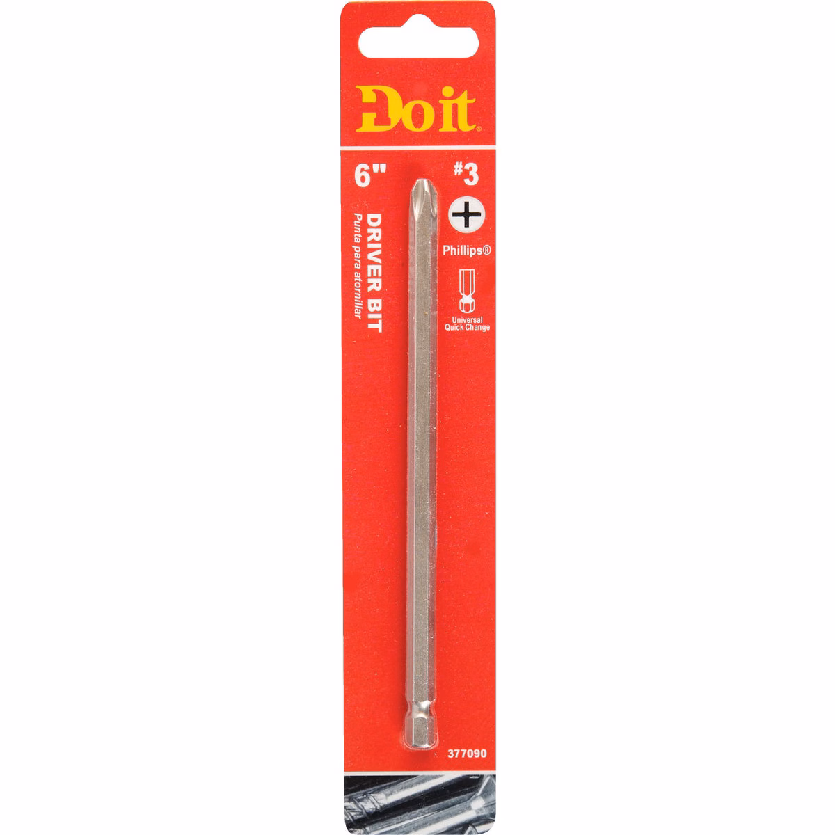 Do it #3 Phillips 6 In. Power Screwdriver Bit
