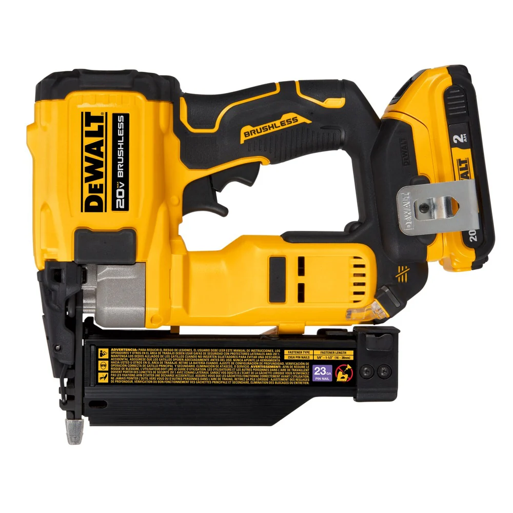 Dewalt 20V MAX 23ga Pin Nailer – DCN623D1