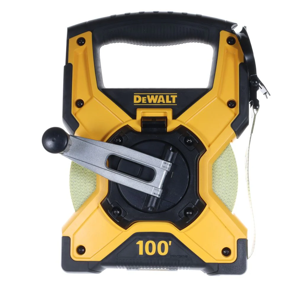 Dewalt 100ft Fiberglass Measure Tape – DWHT34145