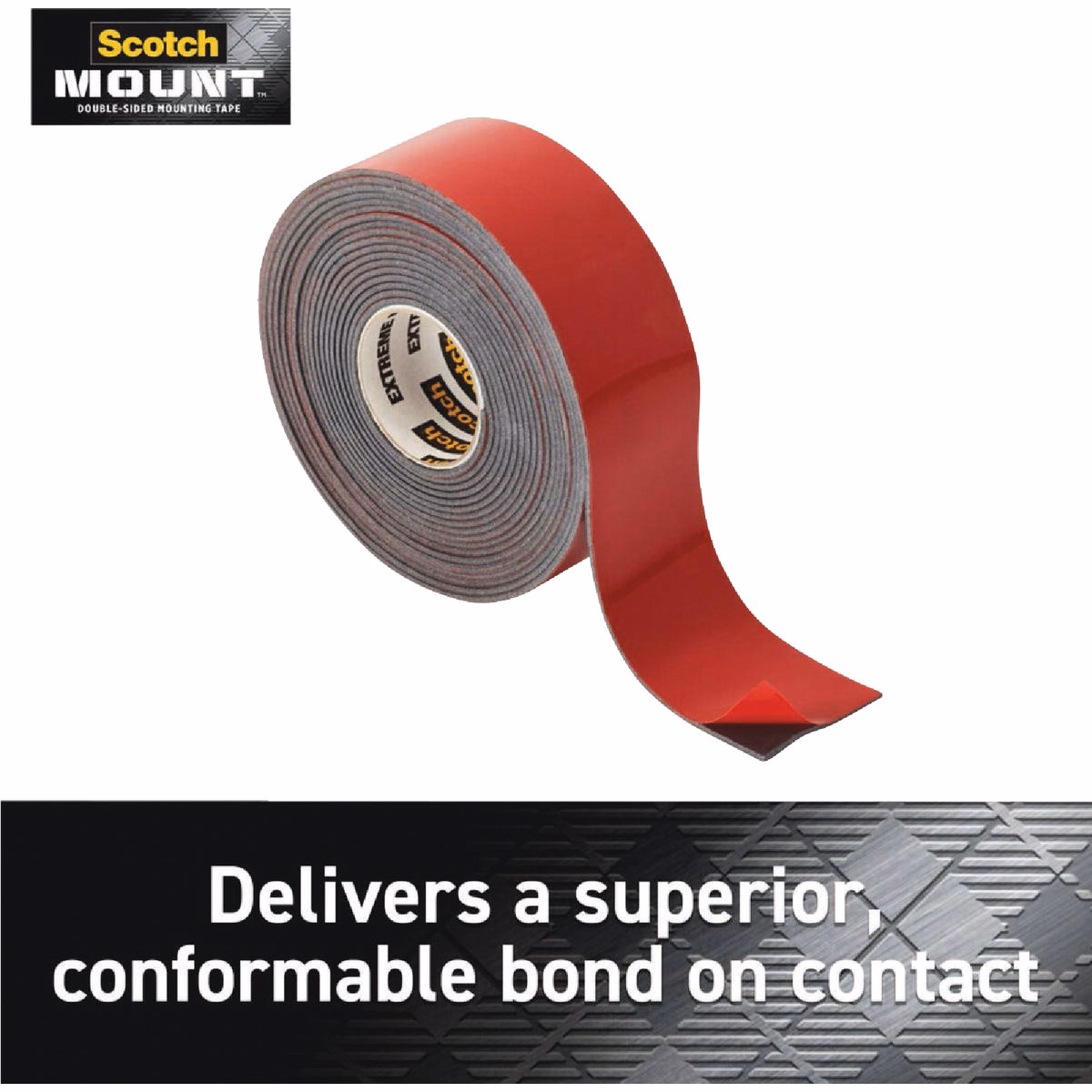 Scotch Mount 1 In. x 125 In. Extreme Double-Sided Mounting Tape